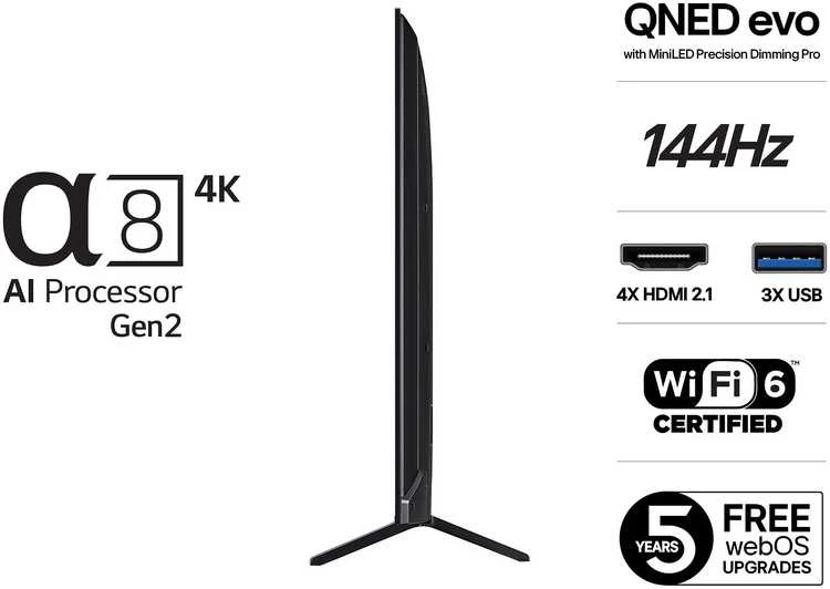 Televizorius LG 55QNED92A6A