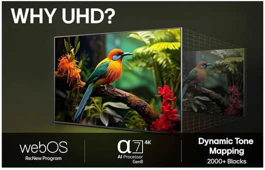 Televizorius LG 55 UA73 – 4K LED TV