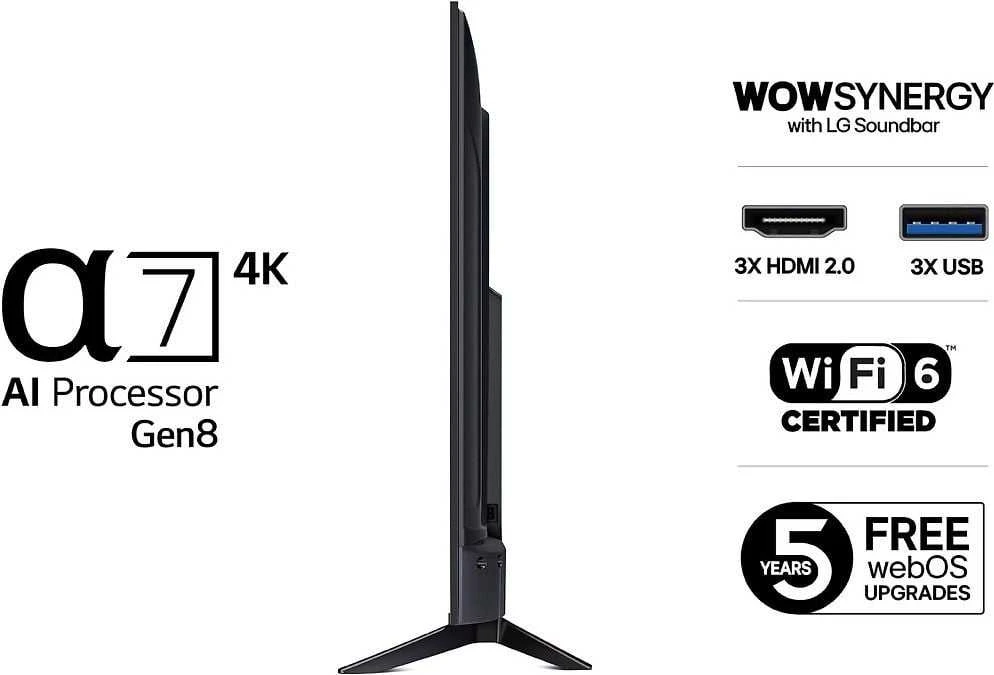 Televizorius LG 55 UA73 – 4K LED TV