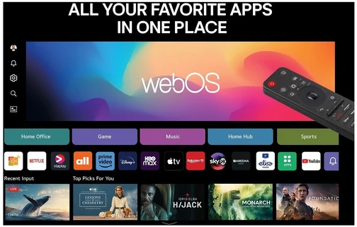 Televizorius LG 55 UA73 – 4K LED TV (API)