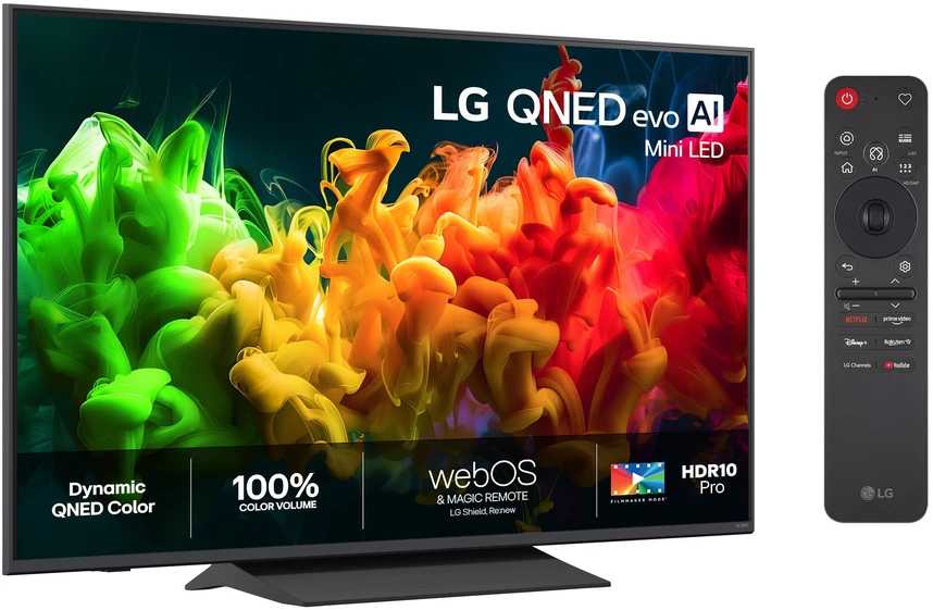 Televizorius LG 65QNED8EB3B 2026m. modelis (20 EUR nuolaidos kodas)