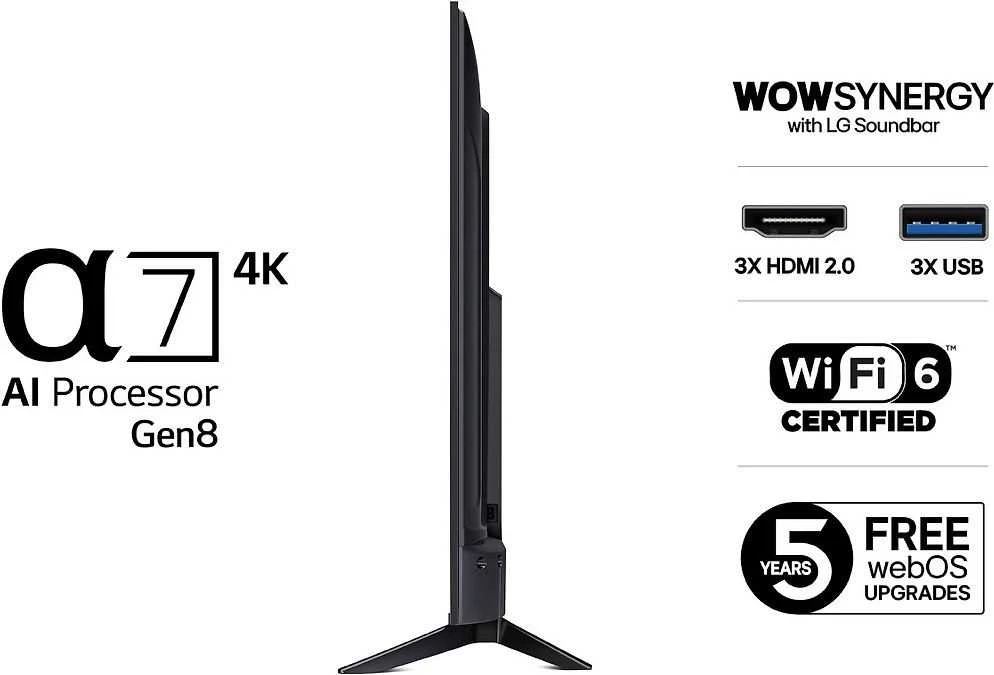 Televizorius LG 65 UA73 – 4K LED TV