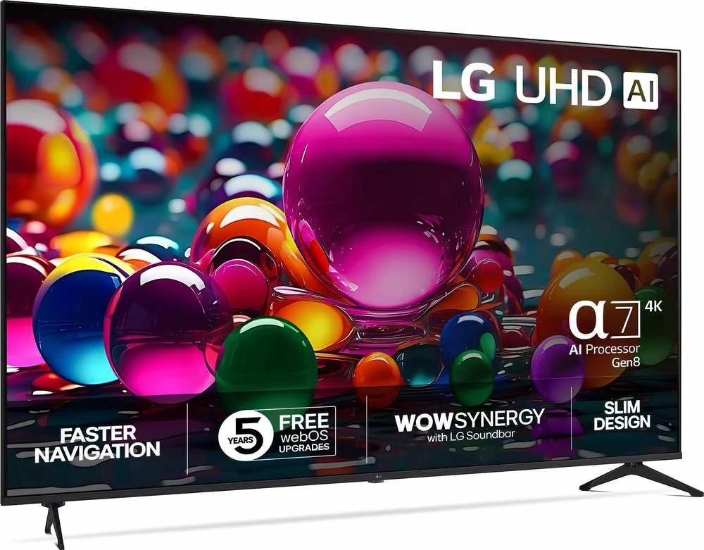 Televizorius LG TV | 75UA75006LA | 75 | Smart TV | webOS 25 | 4K UHD
