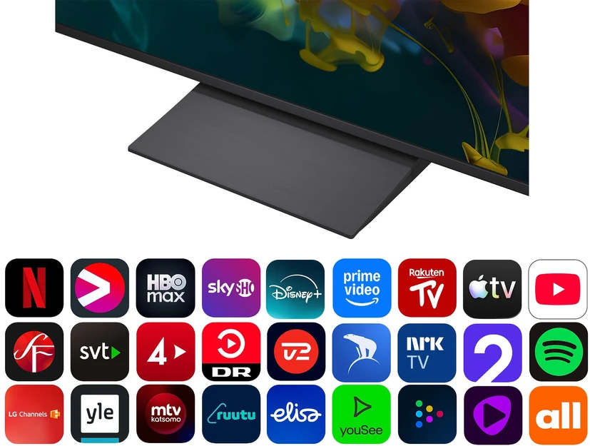 Televizorius LG 85 QNED8EB – 4K Edge Mini-LED TV