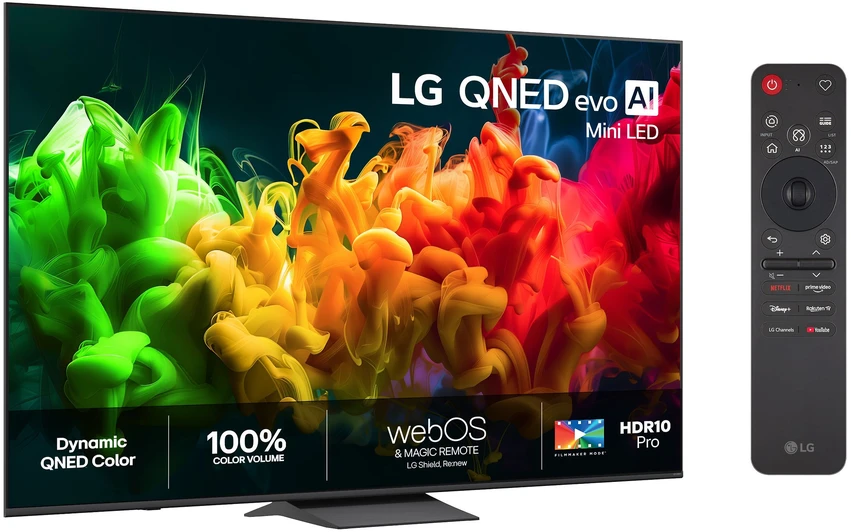 Televizorius LG 85 QNED8EB – 4K Edge Mini-LED TV