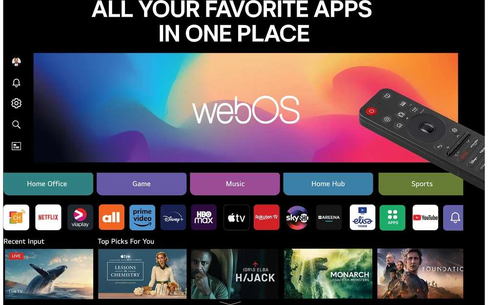 Televizorius LG TV | 86UA75006LA | 86 | Smart TV | webOS 25 | 4K UHD