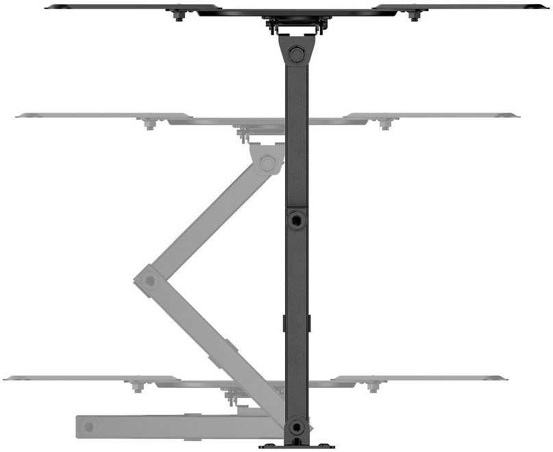 Laikiklis Mozi Slim Full-motion D1 23-65 -television seinäteline
