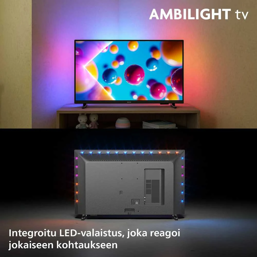 Televizorius Philips 32PFS6900/12 | 32" | Smart TV | TITAN OS | FHD | Juodas