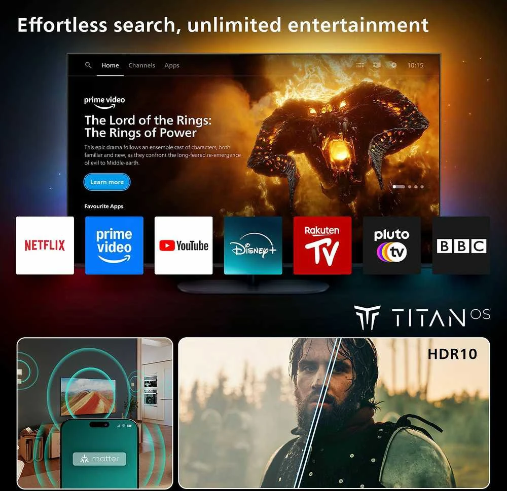 Televizorius Philips LED Full HD 40PFS6000/12, 40", Wi-Fi, Smart TV