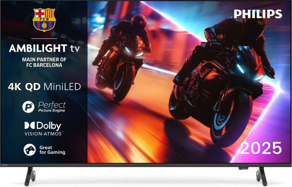 „Philips 55MLED910/12“ 139 cm 55 colių 4K miniLED „Ambilight“ išmanusis televizorius
