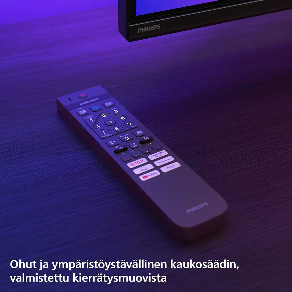 „Philips 55MLED910/12“ 139 cm 55 colių 4K miniLED „Ambilight“ išmanusis televizorius