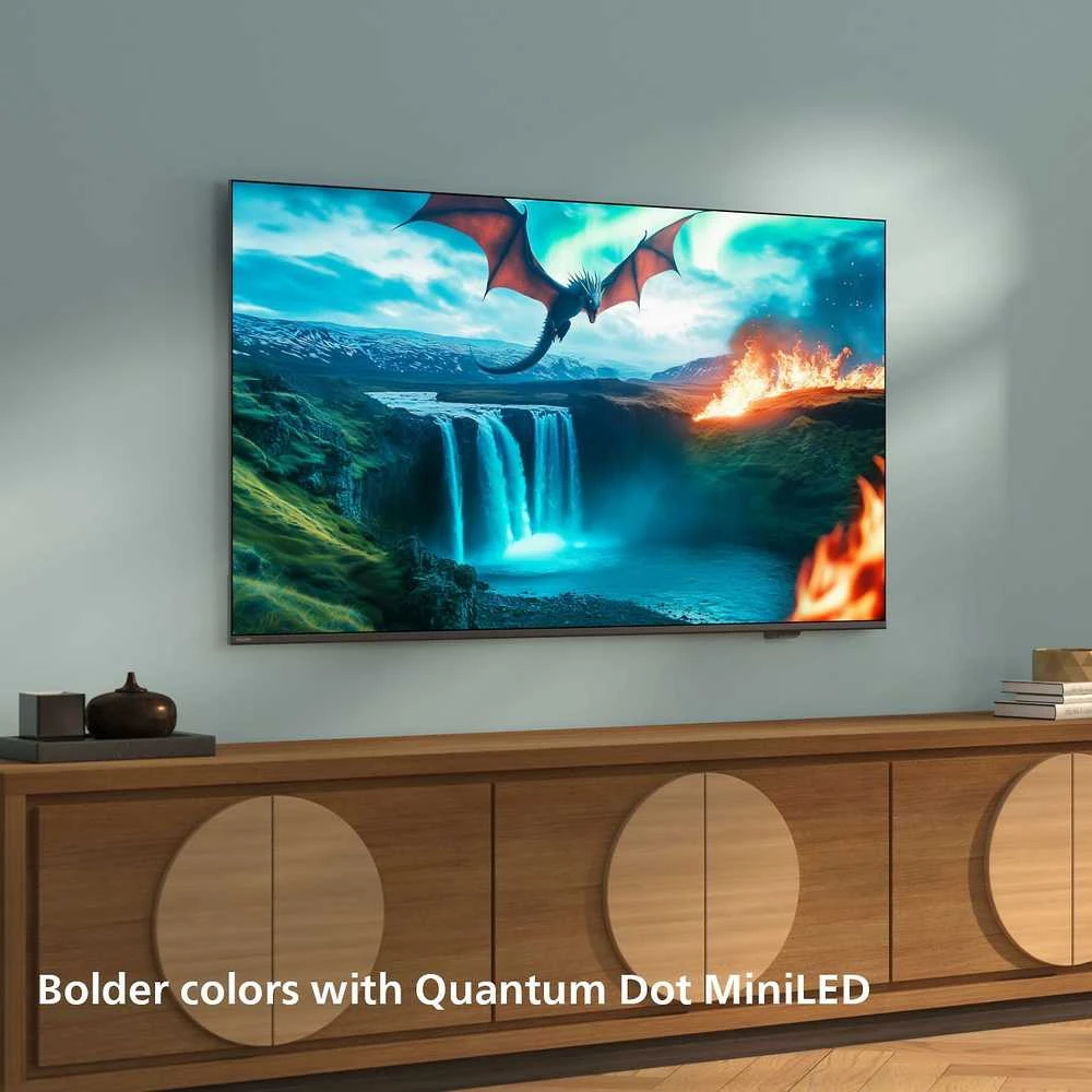 Televizorius Philips 65 MLED810 – 4K QD Mini-LED TV