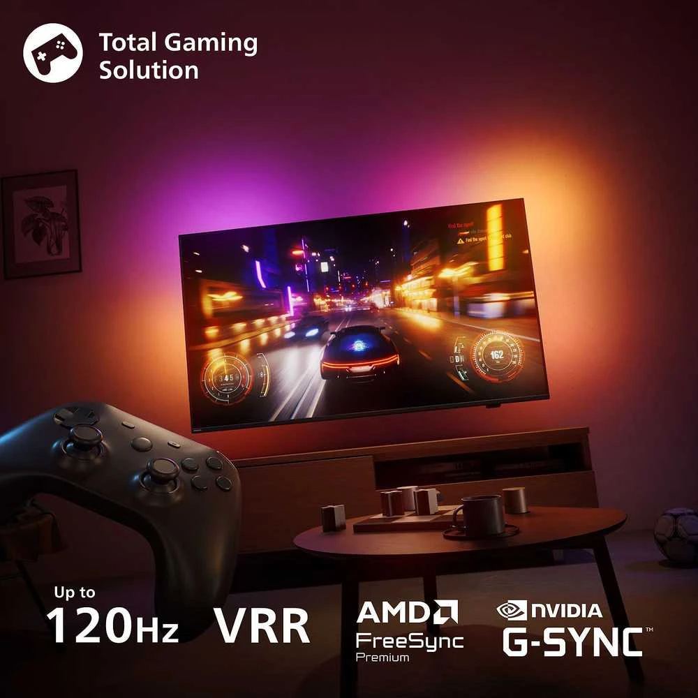 „Philips 77 OLED760“ – 4K „Ambilight“ televizorius