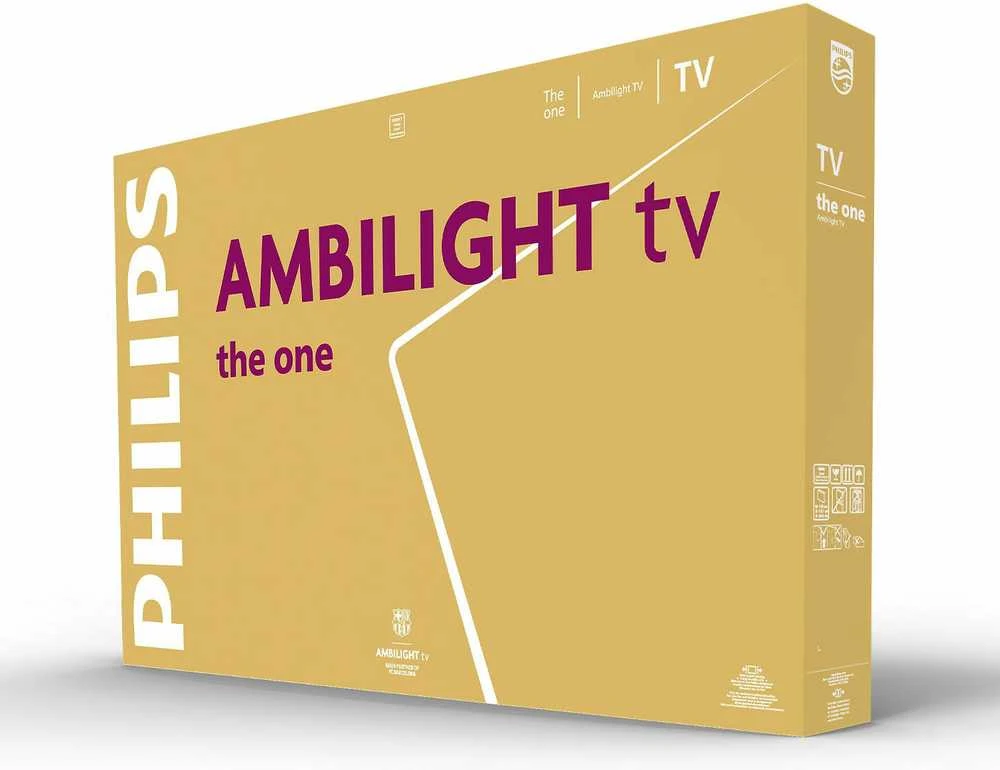 „Philips 65PUS9000/12“ televizorius, 164 cm (65 colių) įstrižainės, su „The One 4K Ambilight QLED“ technologija