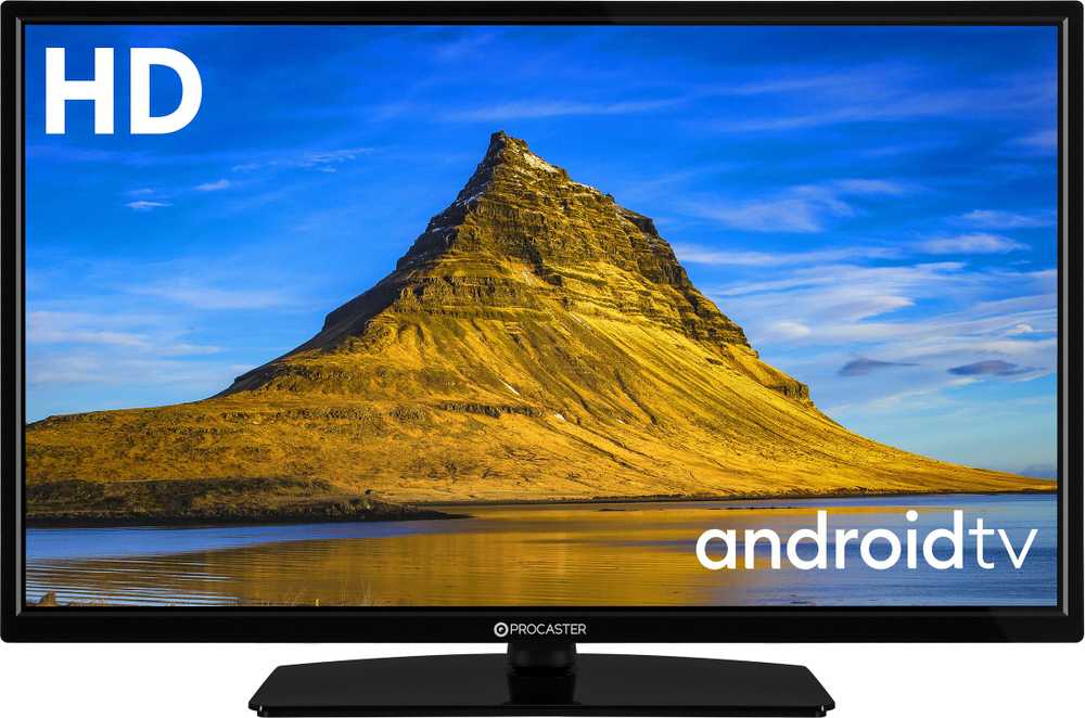 ProCaster LE-32A552H – išmanusis televizorius su Android TV 11 operacine sistema aprašymas - Prekės nuotrauka