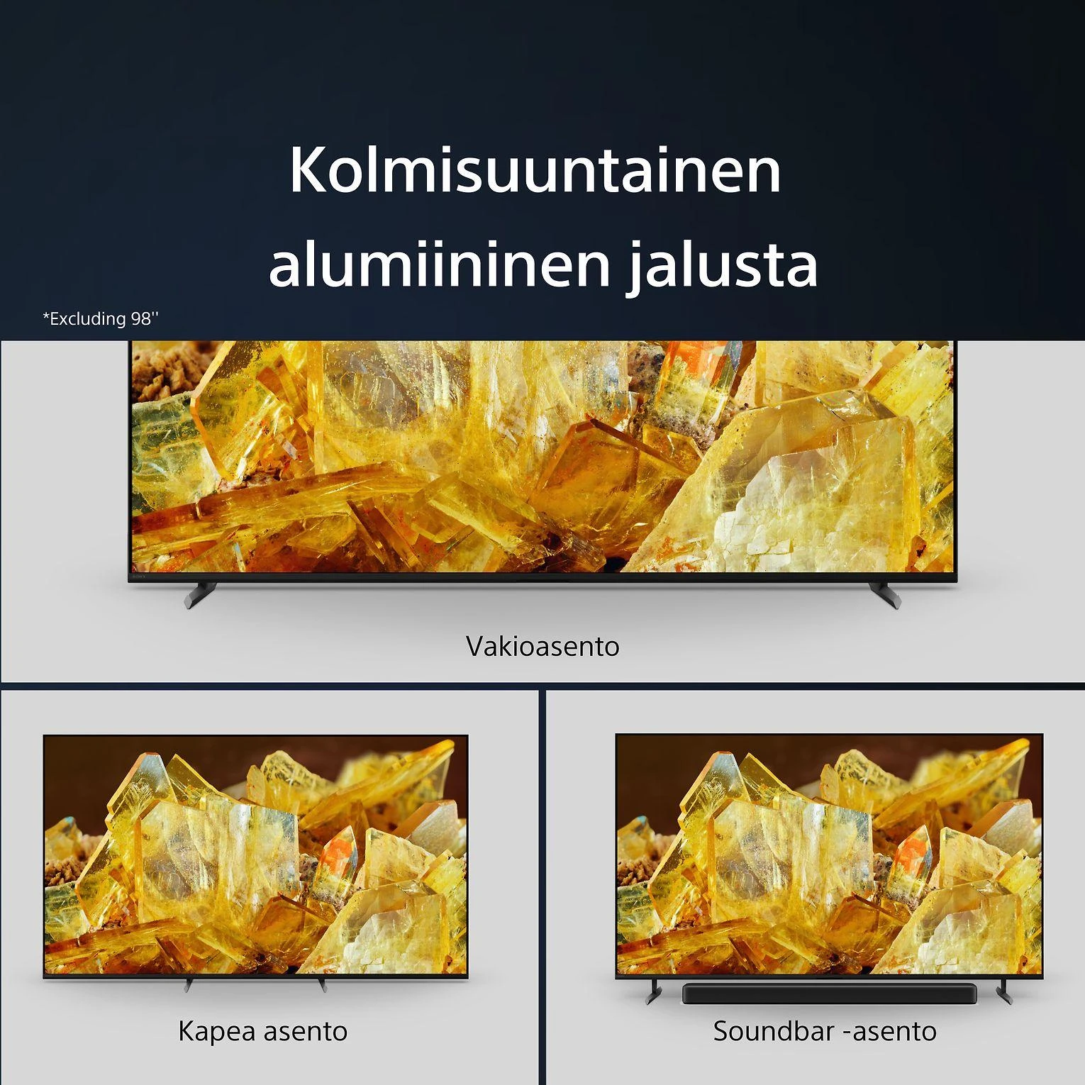 SONY XR85X90LPAEP LCD televizorius