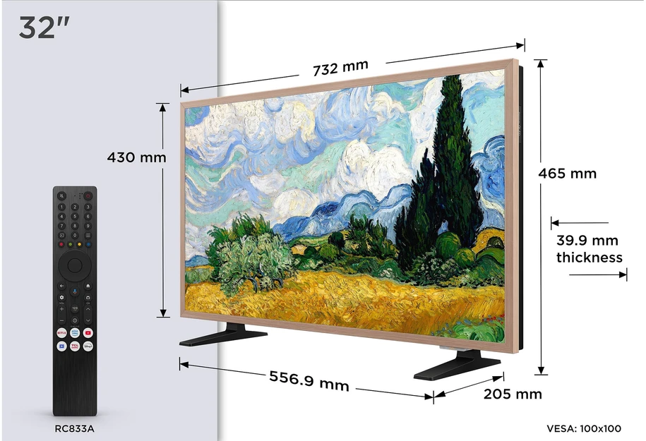 TCL 32 A400 Pro – „Full HD“ QLED televizorius su „Android“ technologija
