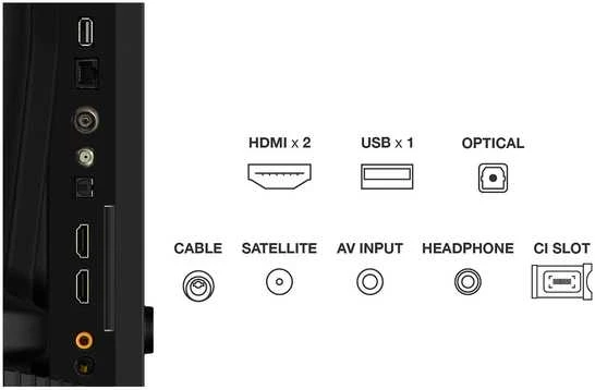 Televizorius TCL QLED TV | 40S5K | 40 | Smart TV | Android TV | FHD | Juodas