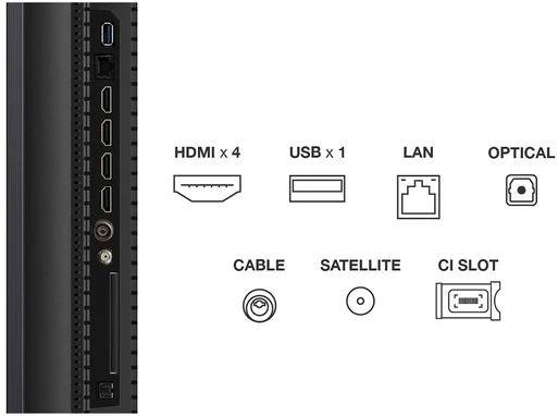TCL 50 C79K – 4K QD mini LED „Google“ televizorius