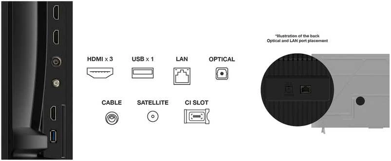 TCL 55 P6K – 4K LED „Google“ televizorius