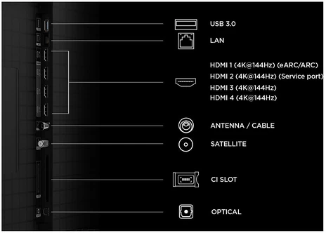 Televizorius 65C8L TCL