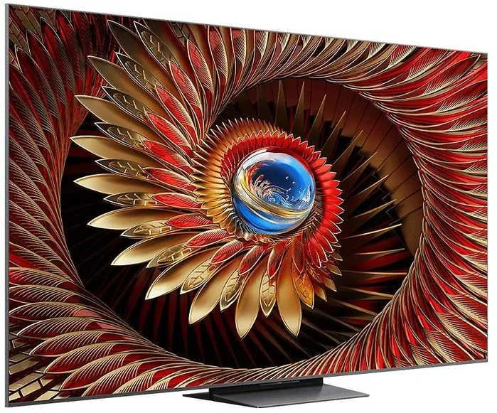 Televizorius TCL 75C8K TV 190.5 cm (75") 4K Ultra HD Smart TV Wi-Fi 4500 cd/m² Juodas