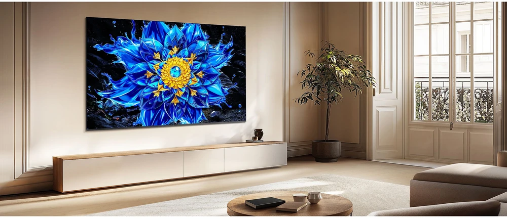 Televizorius TCL P8L 98P8L TV 2.49 m (98") 4K Ultra HD Smart TV Wi-Fi Juodas 1000 cd/m²