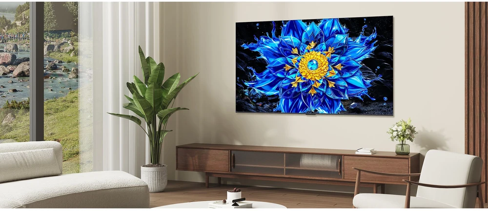 Televizorius TCL P8L 98P8L TV 2.49 m (98") 4K Ultra HD Smart TV Wi-Fi Juodas 1000 cd/m²