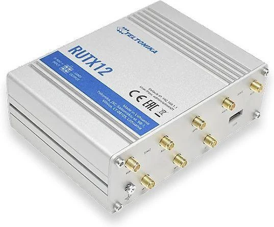 Šakotuvas TELTONIKA IOT ROUTER RUTX12 2XLTE+ETH+WIFI