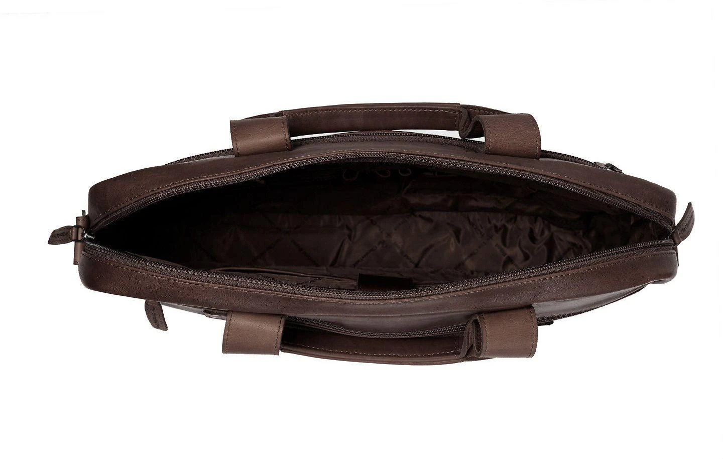 The Chesterfield Brand Calvi -tietokonelaukku 15,6 kannettavalle tietokoneelle, ruskea