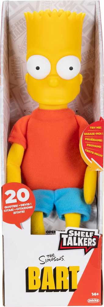 Jakks Pacific The Simpsons Simpsonai - Bart Simpson pliušinis žaislas su garsais