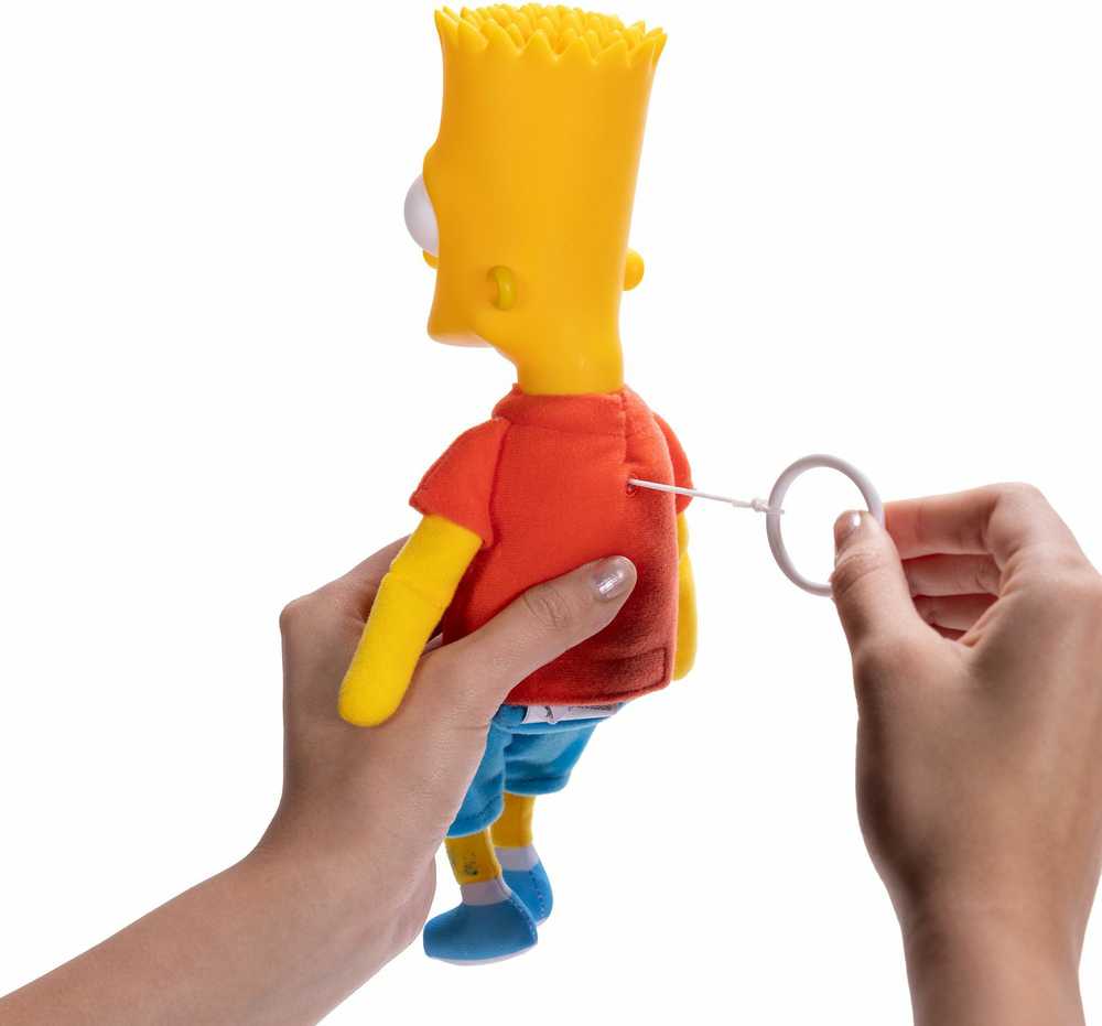 Jakks Pacific The Simpsons Simpsonai - Bart Simpson pliušinis žaislas su garsais
