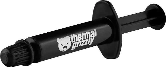 Thermal Grizzly | Terminis tepalas "Kryonaut" 1g | universalus | Šilumos laidumas: 12,5 W/mk * Šiluminė varža: 0,0032 K/W * Elektros laidumas: 0 pS/m * Klampumas: 130-170 Pas * Specifinis svoris: 3,7g/cm3 * Temperatūra: -200 °C / +350 °C W
