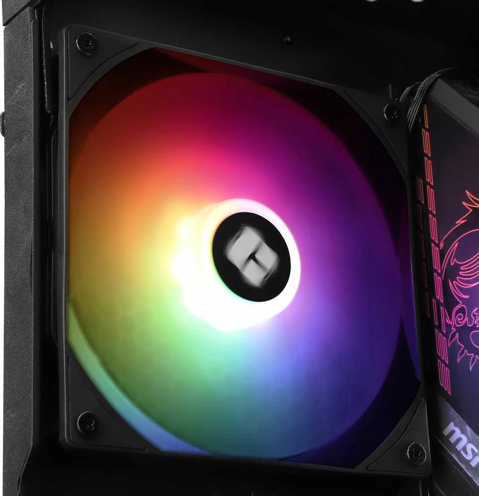 Thermalright TL-C14C-S PWM ARGB Ventiliatorius juodos spalvos