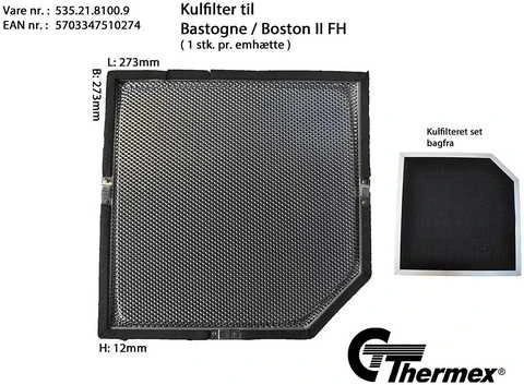 Thermex 535.21.8100.9 aktiivihiilisuodatin