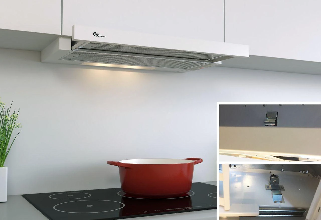 Gartraukis Thermex York III Lux -liesituuletin, valkoinen, 60 cm