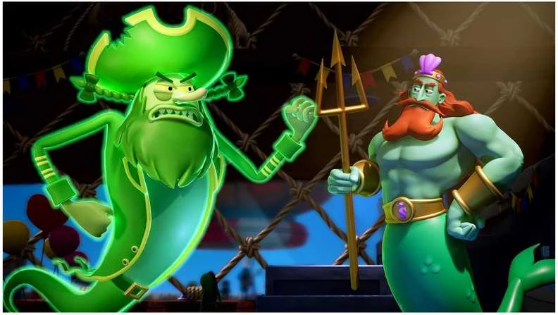 SpongeBob „Thq Nordic“ Kempiniukas: Titans of the Tide (2 jungiklis)