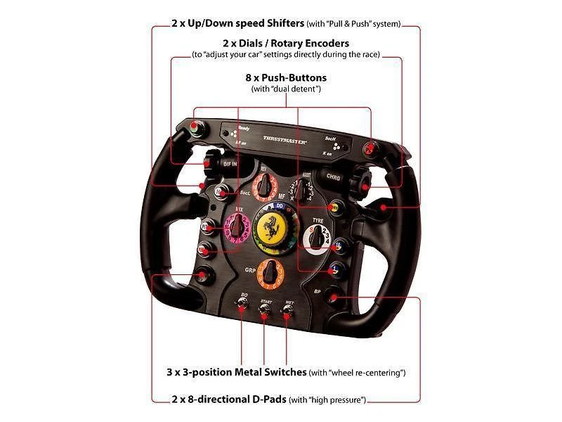 Thrustmaster Ferrari F1 vairas skirtas T300/T500/TX Racing
