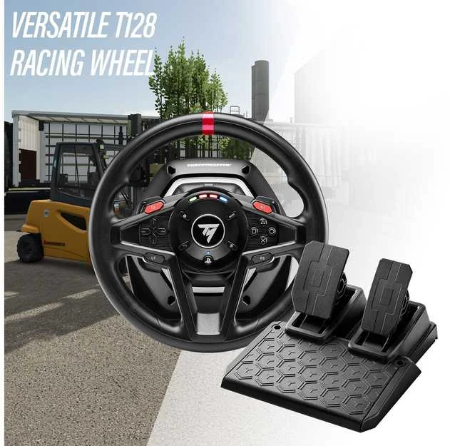 „Thrustmaster T128 SimTask“ ūkininkavimo paketas, vairas, pedalų komplektas ir valdymo svirtelė, PS5/PC (4160937)