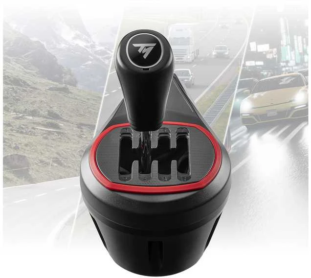 Thrustmaster T128 Shifter Pack vairas su pedalais ir pavarų svirtimi | XBOX,PC