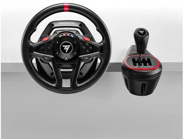 Thrustmaster T128 Shifter Pack vairas su pedalais ir pavarų svirtimi | XBOX,PC
