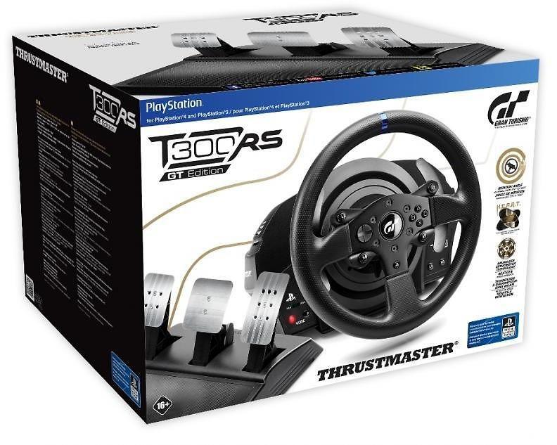 Žaidimų vairas su pedalais Thrustmaster T300 RS GT Edition 