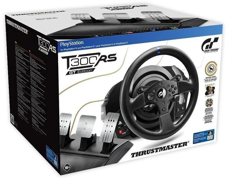 Žaidimų vairas su pedalais Thrustmaster T300 RS GT Edition