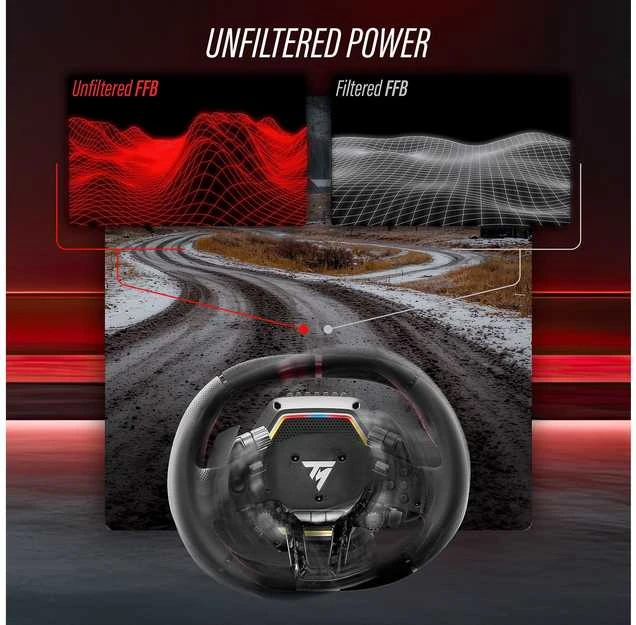 Thrustmaster T818 Servo Base | Juodas Edition