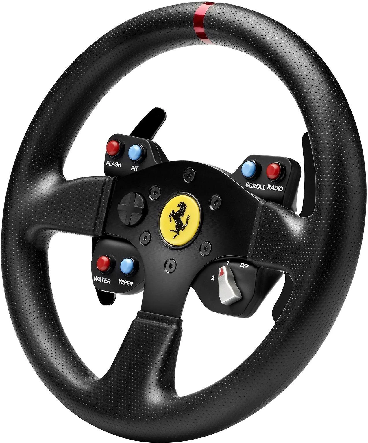 „Thrustmaster“ | Vairo priedas su odiniu apmušalu 28 GT