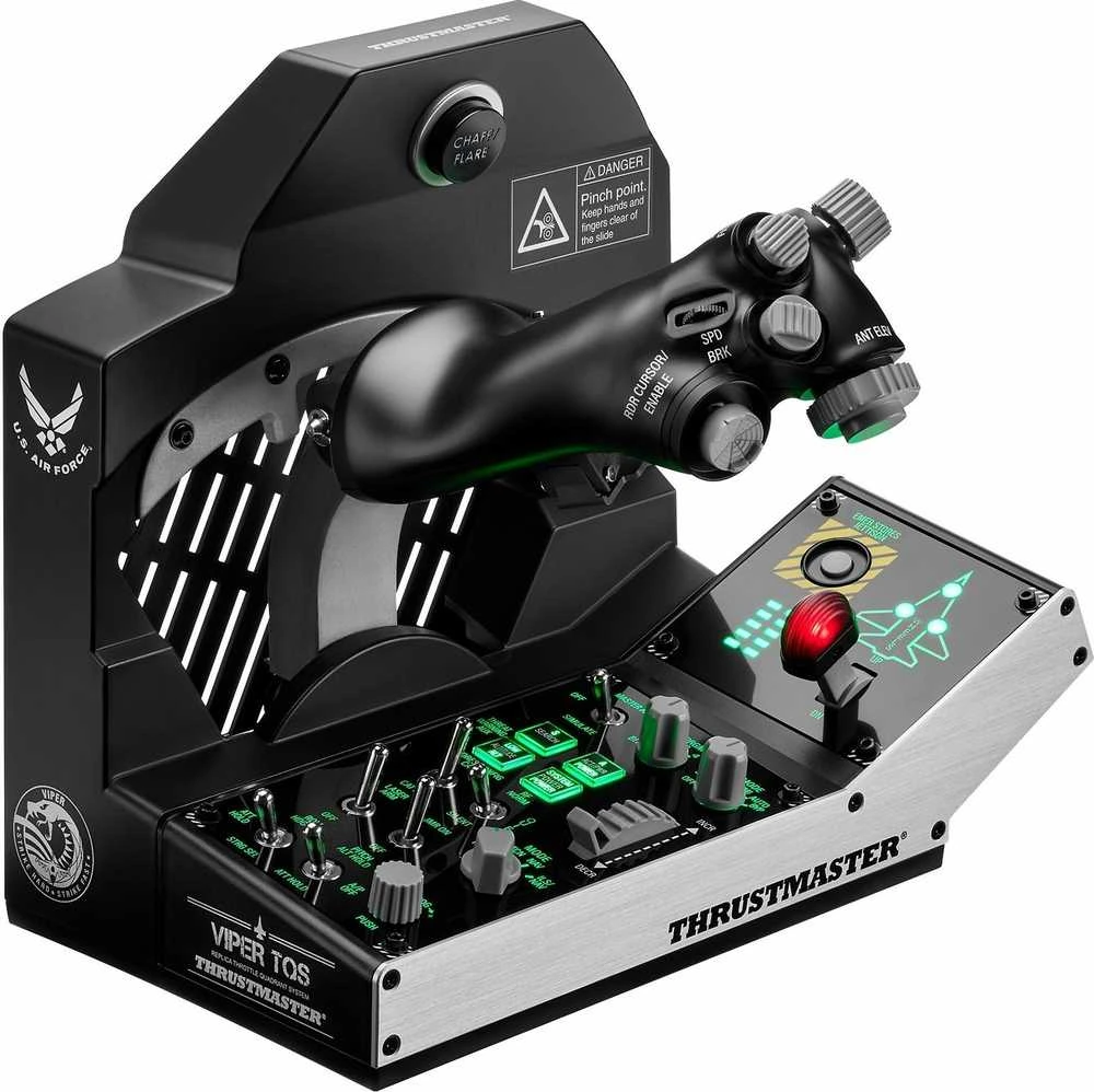 Thrustmaster Viper Mission Pack pasaulinė versija | Thrustmaster | Viper TQS misijos paketas | Juodas | Droselis