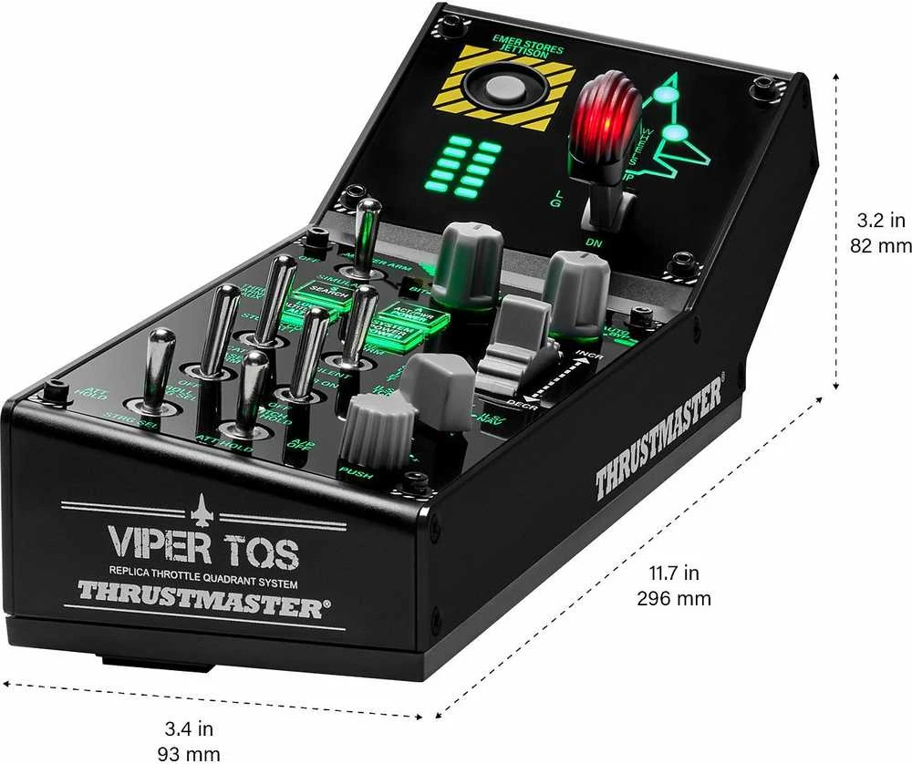 Thrustmaster Viper Panel pasaulinė versija | Thrustmaster | Juodas