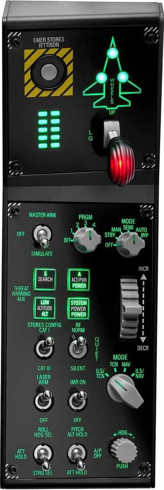 Thrustmaster Viper Panel pasaulinė versija | Thrustmaster | Juodas