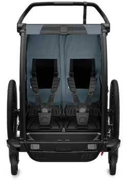 THULE Chariot Cab 2 - dviračio priekaba, 2in1 dviračio priekaba | Tamsiai pilka