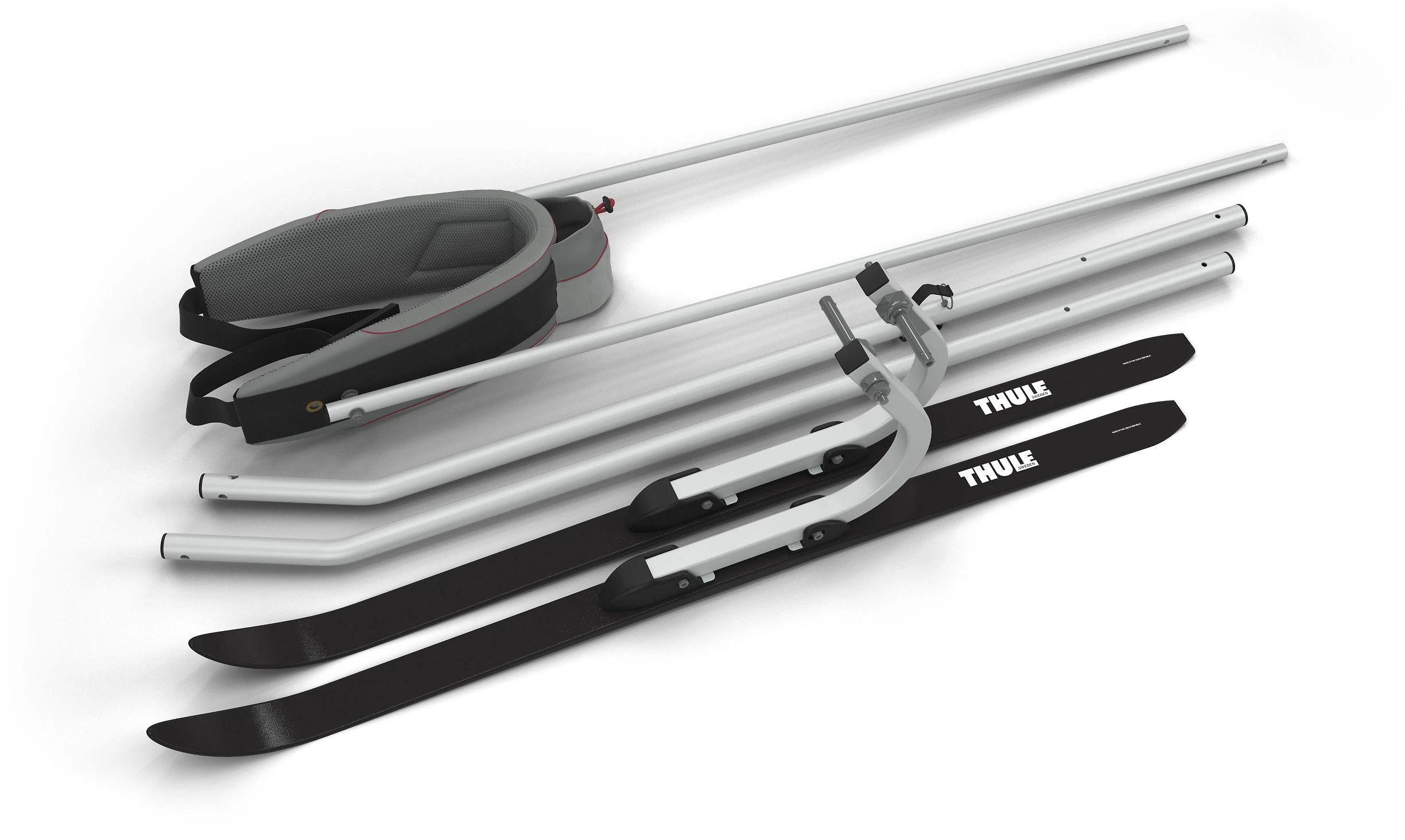 Thule Chariot – slidinėjimo rinkinys | pilkos spalvos